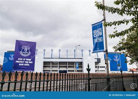 Goodison Park stadium editorial photography. Image of arena - 187802362