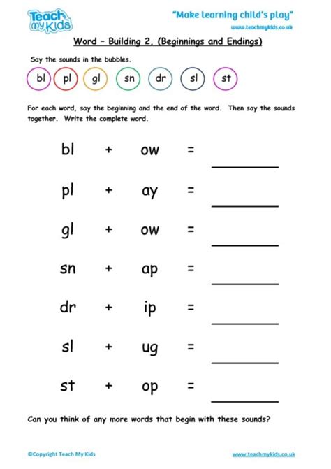 Word-Building 2 (Beginnings and Endings) - TMK Education