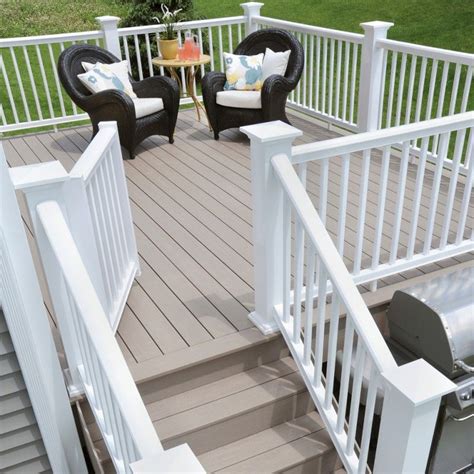 best deck paint white railing chairs small table transitional deck of ...