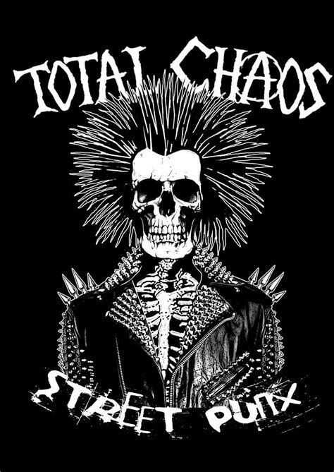 total chaos punk band | Disegno digitale, Disegni