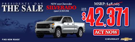 Chevrolet New Car Specials in Plattsburgh, NY | DELLA Chevrolet of Plattsburgh Price Specials