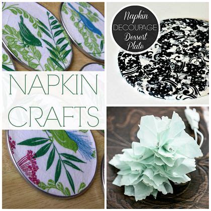 13 Paper napkin craft ideas