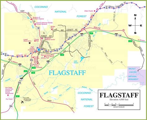 Flagstaff road map