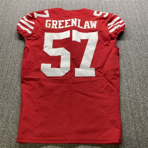 NFL Auction | STS - 49ers Dre Greenlaw Game Worn Jersey Size 42 (11/13/22)