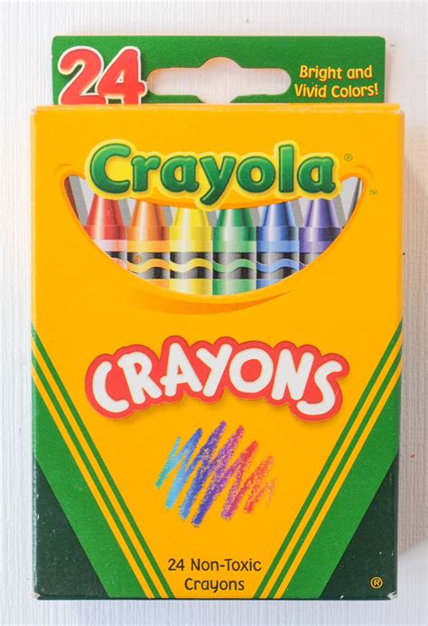 24 Count Crayola Crayons: What's Inside the Box | Jenny's Crayon Collection