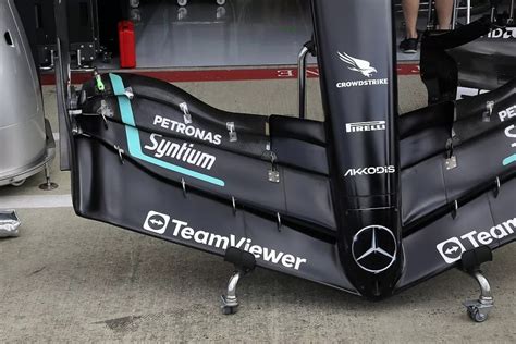 Mercedes F1 Unveils Striking New Front Wing Design At British GP ...