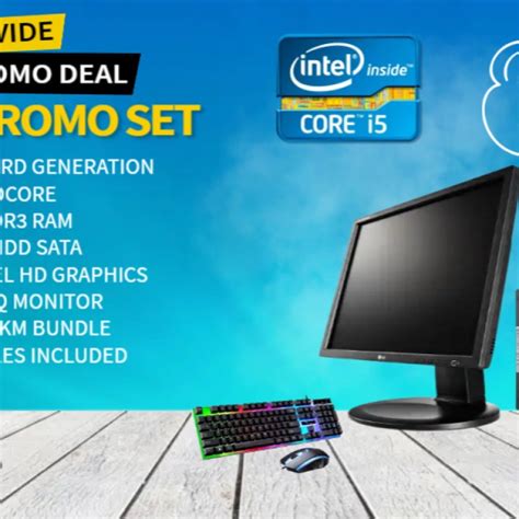 DESKTOP PACKAGE ON SALE I5 3RD GEN! at 7790.00 from Quezon City ...