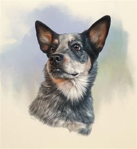 Ознакомьтесь с этим проектом @Behance: "Dogs. Realistic watercolor portraits of dogs" https ...