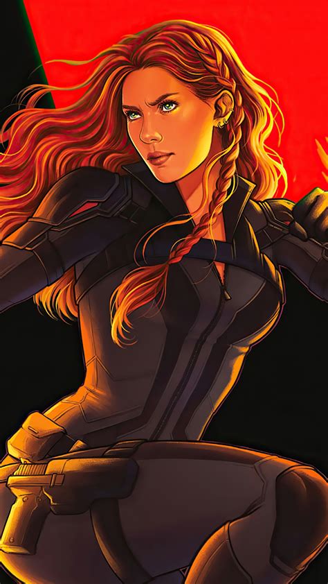 black widow, 2021 movies, movies, hd, 4k HD Phone Wallpaper | Rare Gallery