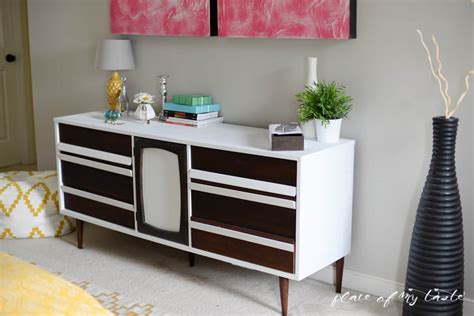 MID-CENTURY MODERN DRESSER MAKEOVER - PLACE OF MY TASTE