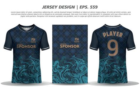 Diseño de Jersey Camiseta de Sublimación Patrón Geométrico