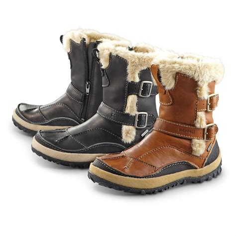 Women's Merrell® Taiga Buckle Waterproof Boots - 297346, Winter & Snow ...