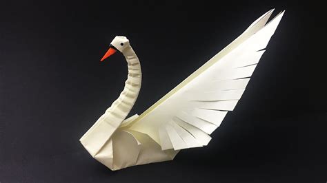 How to Make a Paper Swan Easy | 3d Origami Swan Tutorial | DIY Paper Crafts Swan (New Style ...