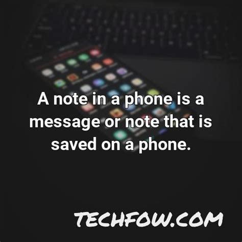 What Is a Note Phone [Guide!] - TechFOW.com