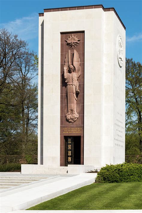 Luxembourg American Cemetery and Memorial - Luxembourg City Luxembourg Photograph by Jon ...