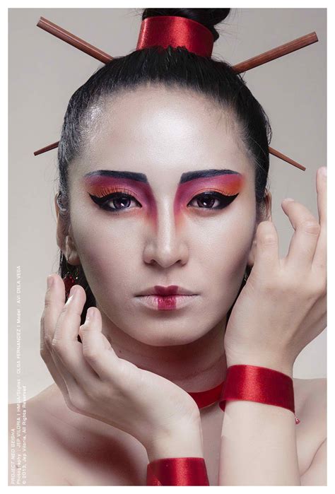 modern geisha | ThePiratedChinita | Geisha makeup, Geisha, Japanese makeup