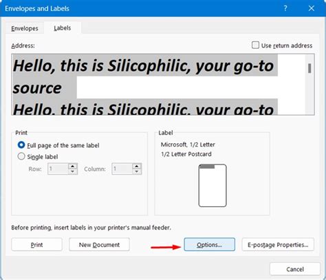 How To Make Labels In Microsoft Word