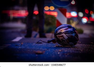 Motorcycle Accident Helmet Abstract Stock Photo 1540548677 | Shutterstock