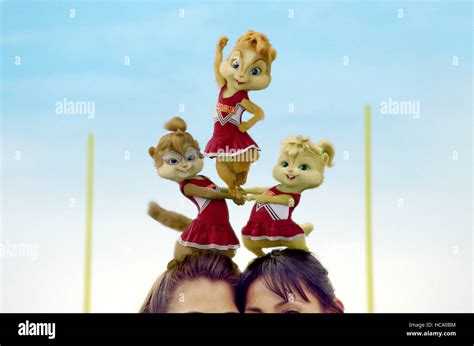 ALVIN AND THE CHIPMUNKS: THE SQUEAKQUEL, from left: The Chipettes: Jeanette (voice: Anna Faris ...