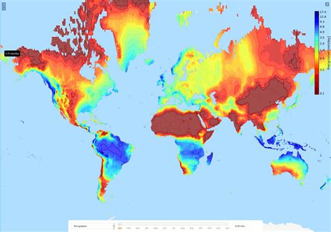 World Map Of Precipitation : r/PhysicalGeography