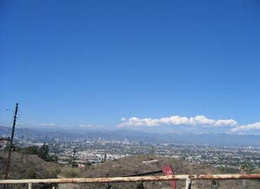 Filming in the Stocker Baldwin Hills oil Field Vacant House on site