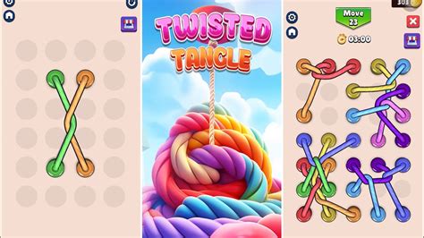 Twisted Tangle Gameplay Levels 1-50 - YouTube