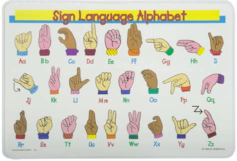 Free Printable Asl Alphabet This Handout Includes The Alphabet With Both Uppercase And Lowercase ...