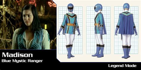 Madison Rocca, Blue Mystic Ranger - Power Rangers Mystic Force