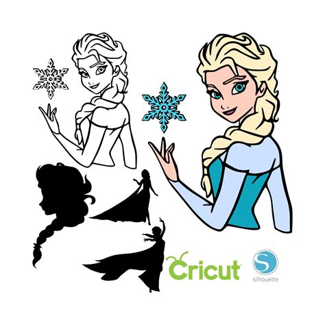 Frozen Elsa And Annasvgfrozen Svg Elsa Svgsisters Disney Artwork ...