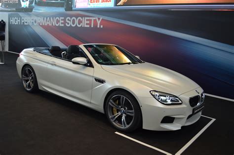 2015 BMW M6 Convertible in Frozen White