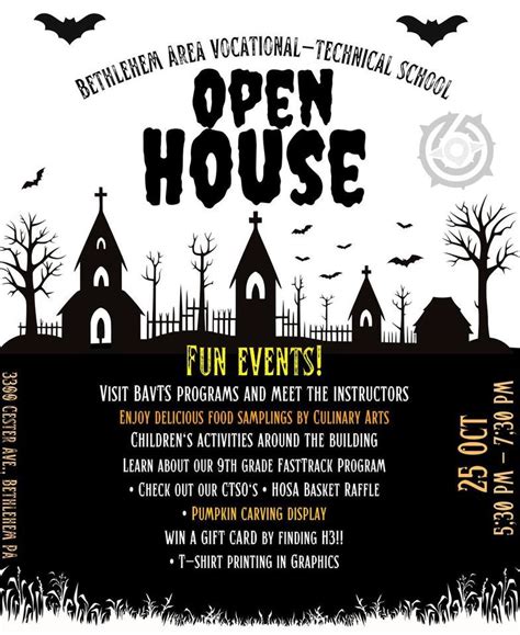 BAVTS Fall Open House!, Bethlehem Area Vocational-Technical School, October 25 2023 | AllEvents.in