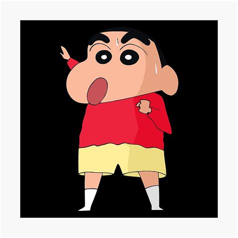 Funny Shinchan Being Playful Sticker By RonaldLangton | ubicaciondepersonas.cdmx.gob.mx