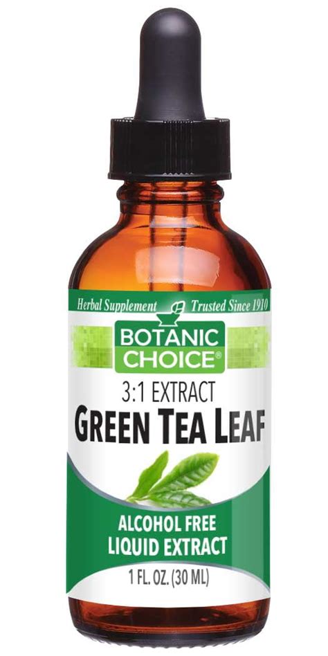 Botanic Choice Green Tea Leaf Liquid Extract,1 oz - Walmart.com - Walmart.com