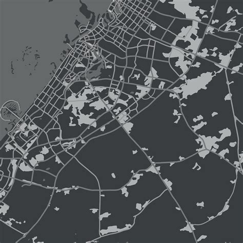 Vector illustration City map of Dubai. 36171865 Vector Art at Vecteezy