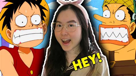 Watching Luffy and Usopp FUNNY moments | ONE PIECE - YouTube