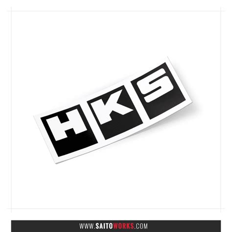 HKS Japan Logo Decal Sticker - SaitoWorks