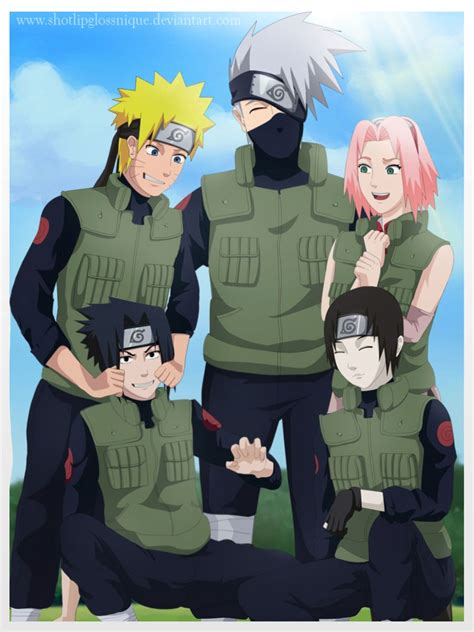 Team Kakashi (Team 7) | Naruto shippuden characters, Naruto shippuden sasuke, Naruto shippuden anime