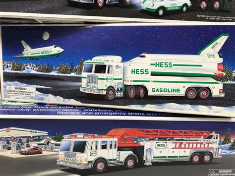 (3) Collectible HESS Toy Trucks In Boxes