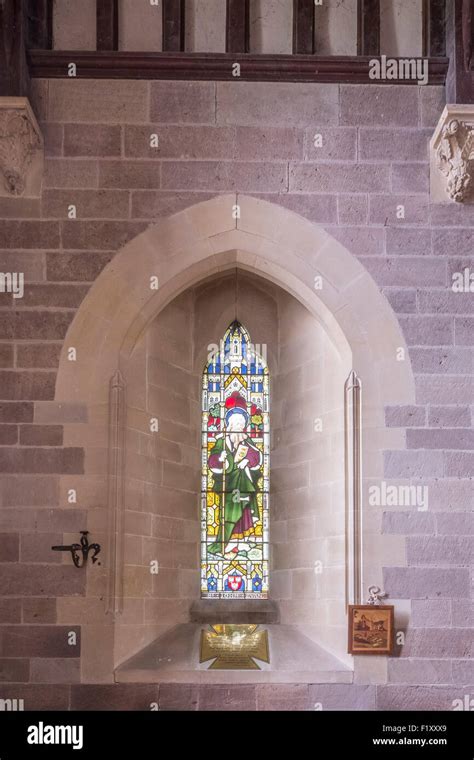 Interior view of the Church of the Holy Rood Mordiford Anglican Church ...