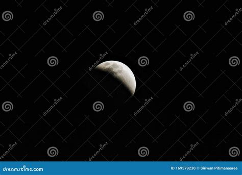 Partial Lunar Eclipse Stock Photo | CartoonDealer.com #169579326