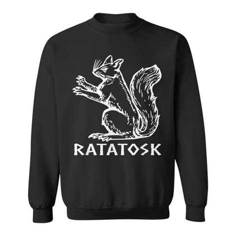 Ratatosk - Yggdrasil Norse Mythology Squirrel Viking Animal Hoodie ...