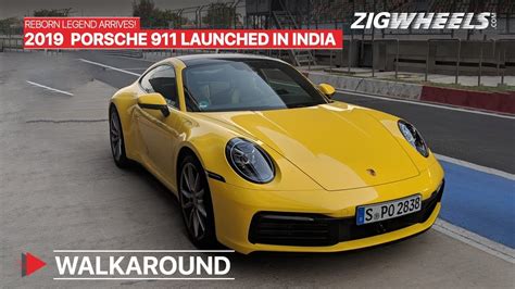 2019 Porsche 911 Launched: Walkaround | Specs, Features, Exhaust Note ...