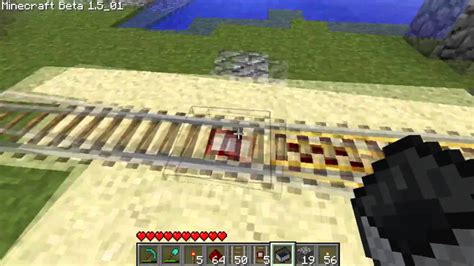 Minecraft - How to Make and Use Power/Detector Rails! - YouTube