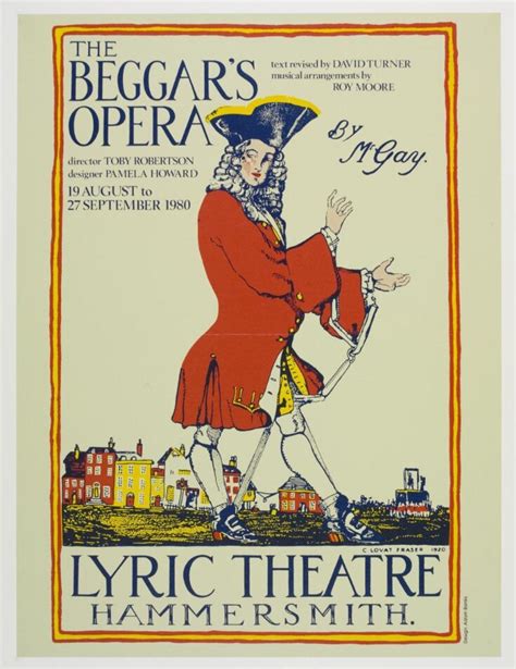 The Beggar's Opera | Claud Lovat Fraser | Banks, Adam | V&A Explore The ...