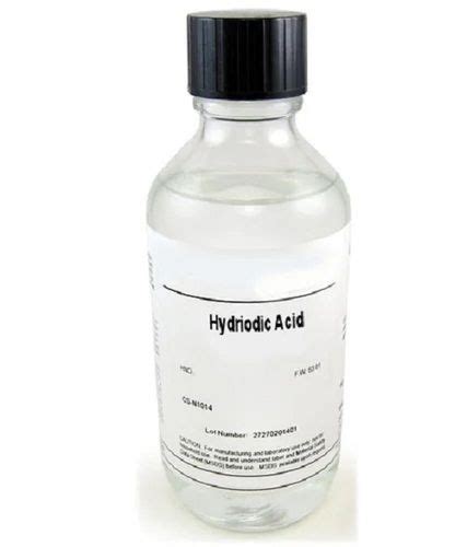 Hydroiodic Acid Liquid Chemical Molecular Formula (hi) at Best Price in ...