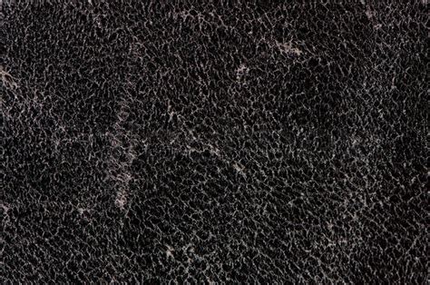 Dark black leather texture background | Stock image | Colourbox