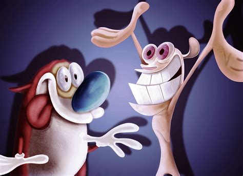 Ren and Stimpy WIP by leoslim on DeviantArt