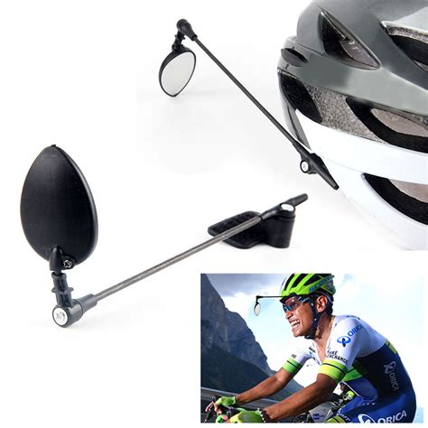 Cycling Helmet Mirror Bike Bicycle Rear | Bicycle Helmet Rear View ...