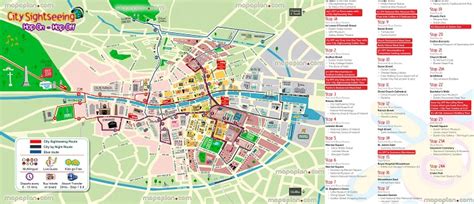 Dublin Attractions Map | FREE PDF Tourist City Tours Map Dublin 2024