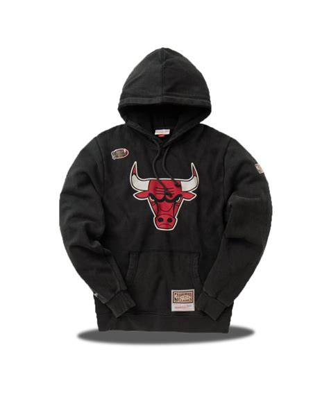 Chicago Bulls Worn Logo Hoodie